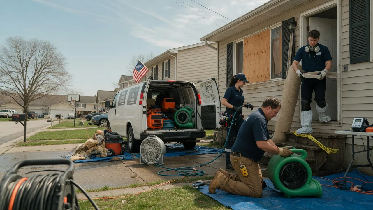 Water Damage Restoration in Bud, WV near me